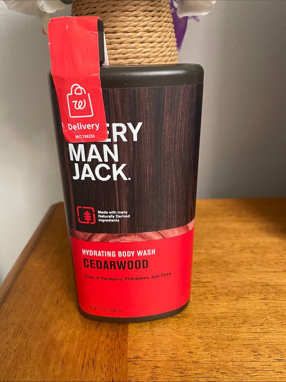 NWT EVERY MAN JACK Hydrating Body Wash CEDARWOOD 16.9 Fl. Oz.